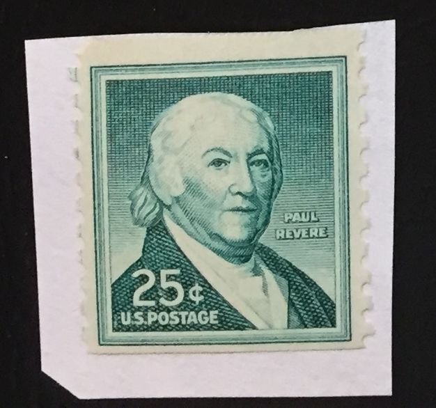 US #1059A Used on Paper F/VF - Paul Revere 1965 [U3.3.2.3]