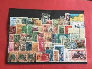 Collectors Card of Vintage World Stamps R39112
