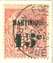 FV: Martinique 20 used CV $175