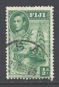 Fiji Sc # 117d used perf 12 (BBC)