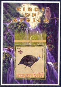 Malawi 2005 Fauna Scouting Scouts Birds (VIII) Oriole S/S MNH