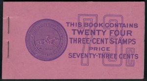 MALACK 807a BK101 73c Book, Post Office Fresh, compl..MORE.. w8677