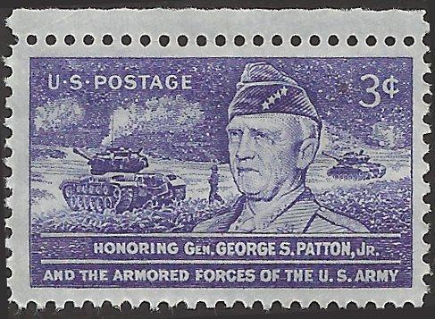 # 1026 MINT NEVER HINGED GENERAL PATTON