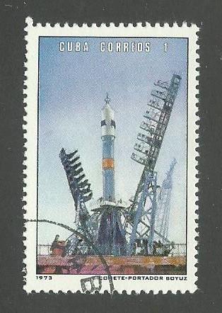 1973 Cuba Scott Catalog Number 1789 Used