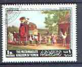 Yemen - Royalist 1968 The Pemigewasset Coach by Enoch  W ...