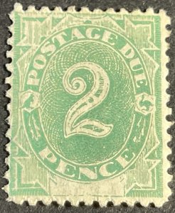 AUSTRALIA # J3-MINT/HINGED---POSTAGE DUE---1902