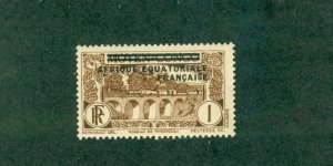 FRENCH EQUATORIAL AFRICA 11 MH BIN $0.50