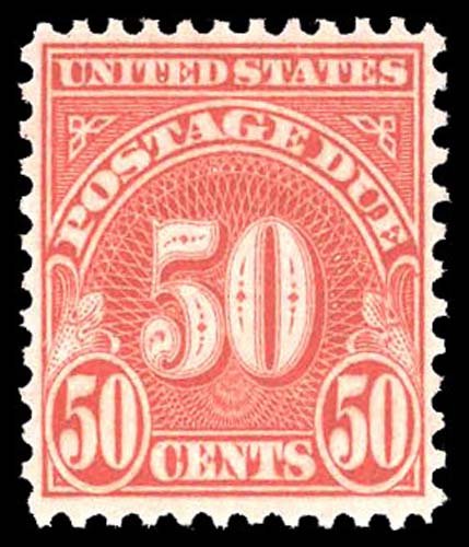 U.S. POSTAGE DUE J86  Mint (ID # 90980)