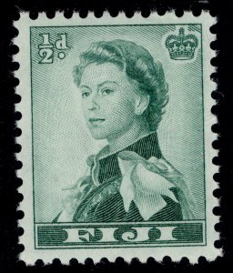 FIJI QEII SG280, ½d myrtle-green, NH MINT.