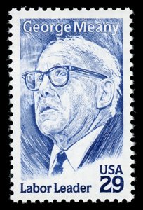 2848 George Meany F-VF MNH single