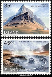 Iceland Scott 678-679 Mint never hinged.