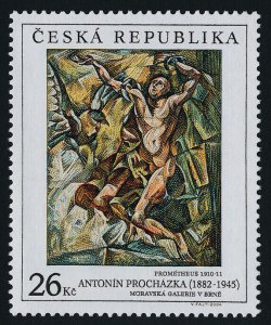 Czech Republic 3233 MNH Art, Painting, Prometheus