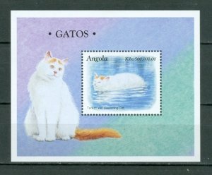 ANGOLA 1998 CAT #1025 SOUV. SHEET MNH