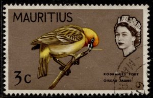 Mauritius #277 Birds Used CV$0.25