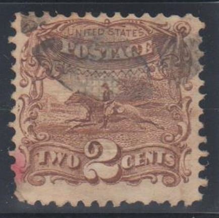 U.S. Scott #113 Pony Express Stamp - Used Single