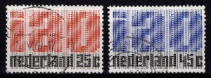 Netherlands 1969 50th Anniv. Of International Labour Org., Set [Used]