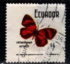 Ecuador - #804 Butterflies - Used