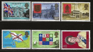 JERSEY SC# 150-55  FVF/MNH 1977-78