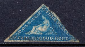 Cape of Good Hope - Scott #2b - Used - Spacefiller with faults - SCV $200
