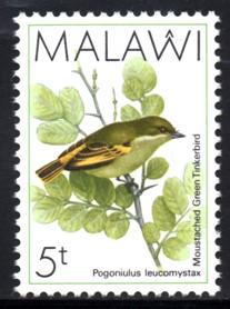 Malawi - 1988 Birds 5t MNH** SG 791