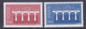 France 1925-26 MNH 1984 EUROPA Set Very Fine