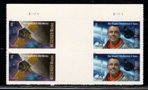 UNITED STATES SC# 4527-28 VERT. GUTTER PL# BLK/4 VF/NH