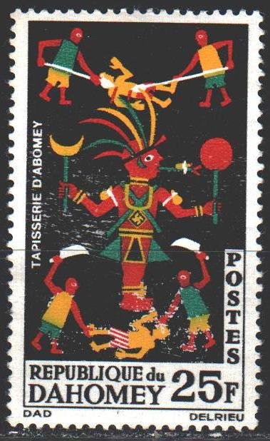 Benin. 1965. 248 from the series. Tapestries. MVLH. 