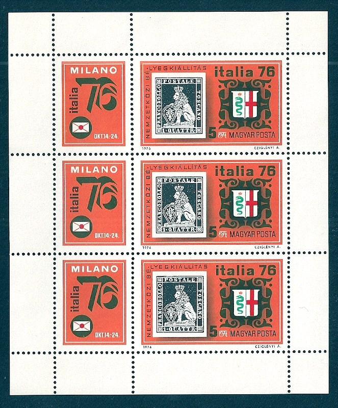 HUNGARY Sc#2437 Souvenir Sheet MINT NEVER HINGED