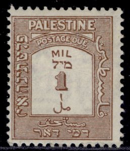 PALESTINE GV SG D12, 1m brown, M MINT.