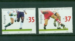 Angola #1215-16 (2002 World Cup set) VFMNH CV $11.00