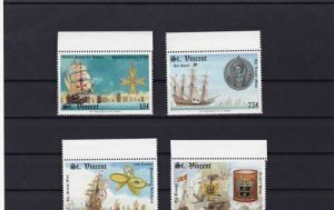 st vincent 40th anniversary of the armada mint never hinged stamps ref r15048