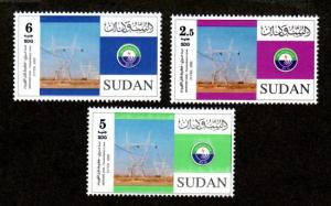 Sudan # 620-622 Mint NH!
