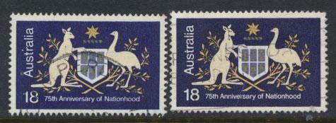 Australia SG 614 - Used  SG 614 / 614c Type I and Type II