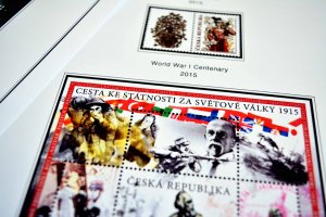 COLOR PRINTED CZECH REPUBLIC 2011-2020 STAMP ALBUM PAGES (70 illustrated pages)