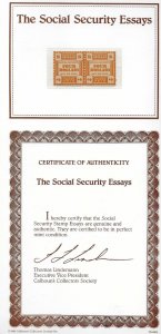 THE SOCIAL SECURITY ESSAYS IN FOLDER