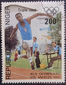 1984 Niger C355 Summer Olympic Games LosAngeles Athletics Triple Jump Used