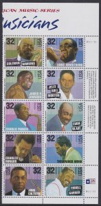 2992a American Music MNH