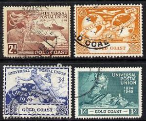 Gold Coast 1949 KG6 75th Anniversary of Universal Postal ...