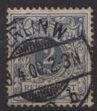 Germany Sc.#45  Mi.#52 Used L21