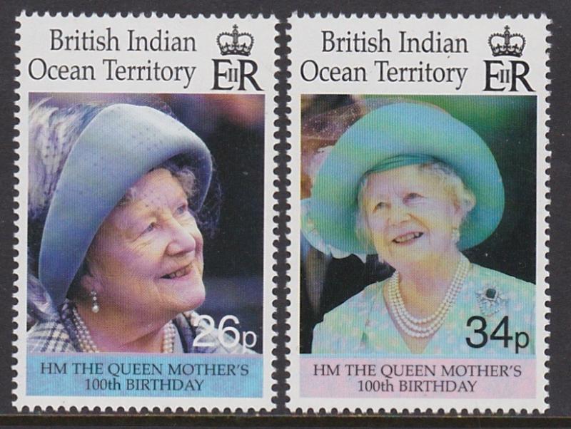 223-24 2000 Queen Mother's Birthday MNH