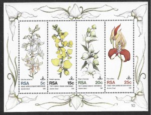 Republic So. Africa #553-556a, Flowers, M-NH**-