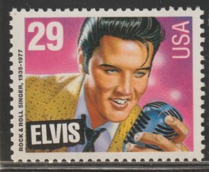 Scott# 2721 1993 29c Elvis Perf 11 Issue XF MNH