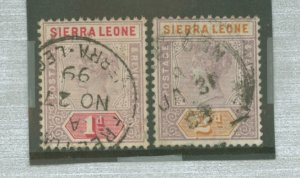 Sierra Leone #35/37v Used