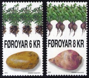 Faroe Islands 2010 Scott #544-545 Mint Never Hinged