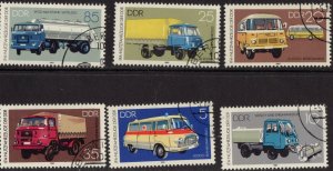 Thematic Stamps - Germany East - Transport - Choose from dropdown menu