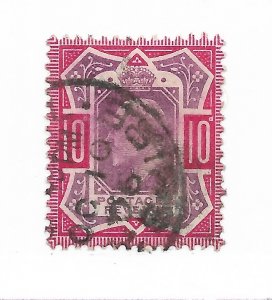 Great Britain #137 The 1902 King Edward VII 10p Used C.V. $75.00