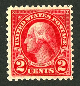 U.S. #595 MINT OG LH