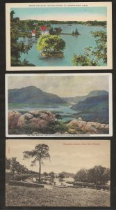 Vintage postcards Mostly Europe 100 views of towns ruins churches coast color/BW