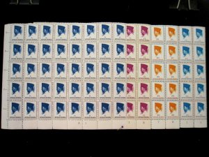 INDONESIA - SCOTT# 616-625 - PANE 40 - CS - MNH - CAT VAL $102.00