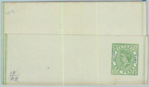BK0371 -  Victoria - Postal History -  Official STATIONERY WRAPPER H & G  # 10